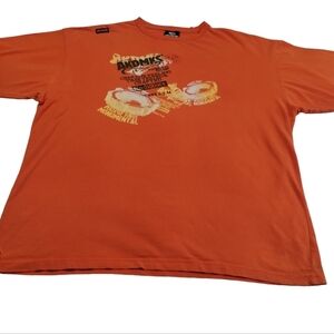 AKADEMIKS Mens XXXL Grungecore Streewear‎ Hip Alternative Academia Varsity TEE